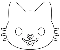 Смайли з котячим обличчям