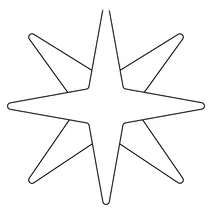 Смайли з восьмикінцевими зірками