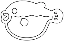 Смайлик blowfish
