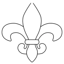 Смайлик fleur de lis