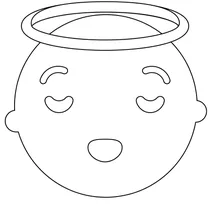 Смайлик halo face