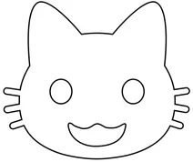 Смайлик кота, що усміхається