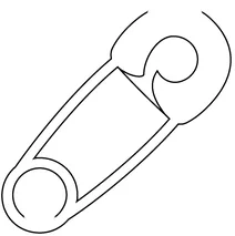 Смайлик-шпилька