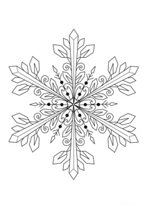 Сніжинка зі стрілами