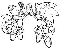 Сонік і тейлз дають п’ять