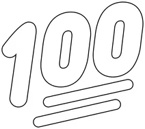 Сотня балів emoji