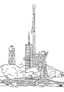 Spacex falcon 9 | сес 10 запуск
