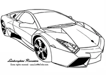 Спорткар lamborghini reventon