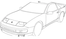 Спорткар nissan 300zx