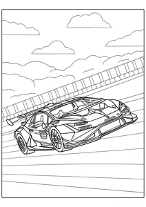 ”Спортивна машина Lamborghini”