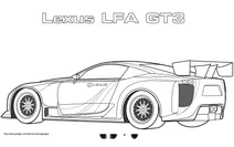 Спортивне авто 2010 lexus lfa gt3