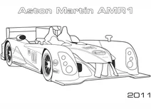 Спортивне авто 2011 aston martin amr1