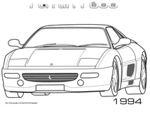 Спортивний автомобіль 1994 ferrari f355