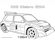 Спортивний автомобіль 984 mg metro 6r4