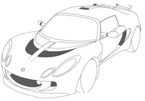Спортивний автомобіль lotus exige
