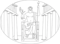 Статуя зевса в олімпії