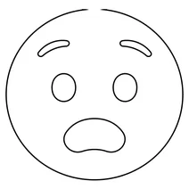Страшне обличчя emoji