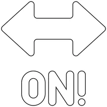 Стрілка «on!» (емодзі)