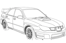 Subaru impreza wrx sti 2006