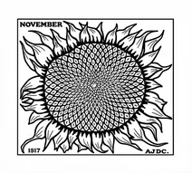 Sunflower, julie de graag, 1917