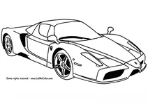 Суперкар ferrari enzo