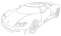 Суперкар koenigsegg cs8s