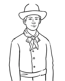 Swiss traditional costume boy