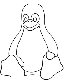 Символ linux пінгвін такс