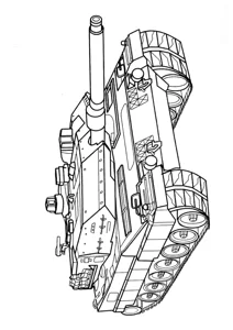 Leopard 2 A5 tank