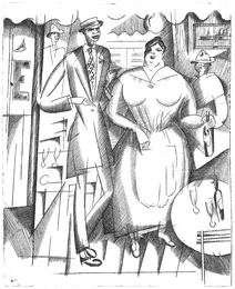 Темношкірі американці в сен-назарі, 1917