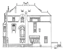 Tempelstrasse 6, бонн: західний фасад, 1899