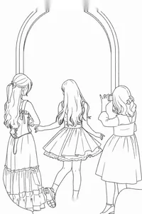 Three girls