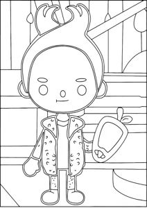 Toca Boca хлопчик з телефоном