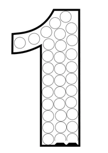 Точкова : цифра 1