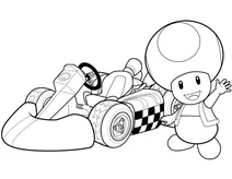 Токад в mario kart wii