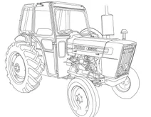 Трактор ford 3600