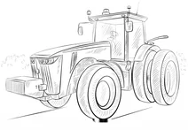 Трактор john deere