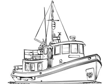 Траулер victory tug