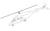 Цивільний вертоліт bell 222