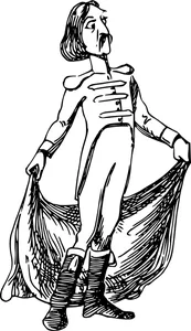 Урожай комічний персонаж – здивований офіцер