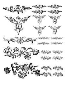 Урожай квіткові прикраси колаж