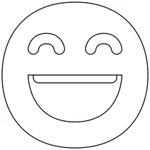 Усміхнене обличчя з усміхненими очима emoji