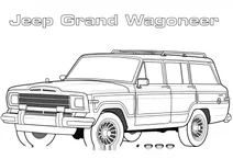 Утилітарний позашляховик 1989 jeep grand wagoneer