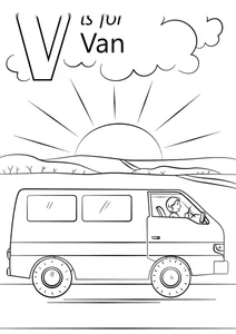 V — фургон