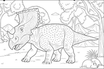 Vagaceratops dinosaur