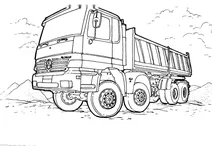 Вантажівка мерседес-бенц (mercedes-benz)