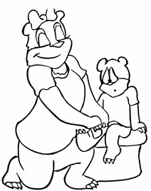 Ведмедик care bear