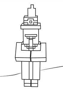 Відьма з minecraft