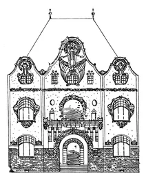 Вілла бунгартен, бонн: міський фасад, 1901