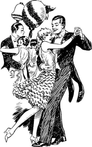 Вінтажний танець 1928 року